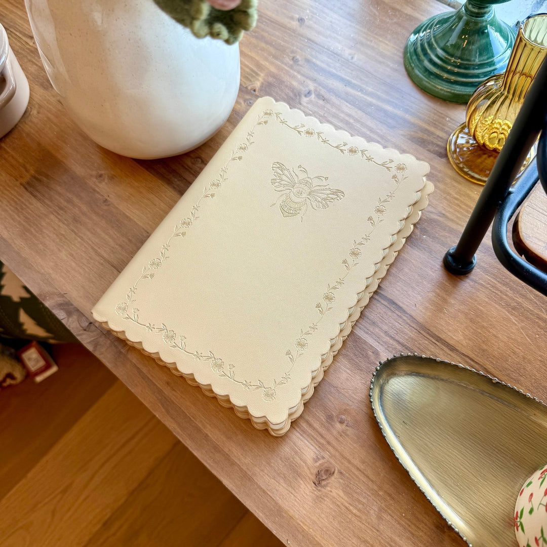 Bee Softcover Journal - Merry PigletsLady Jayne