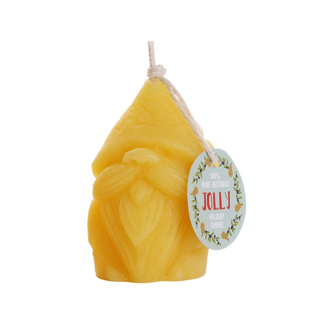 Beeswax Holiday Gnome: Jolly - Merry PigletsBig Dipper Wax Works