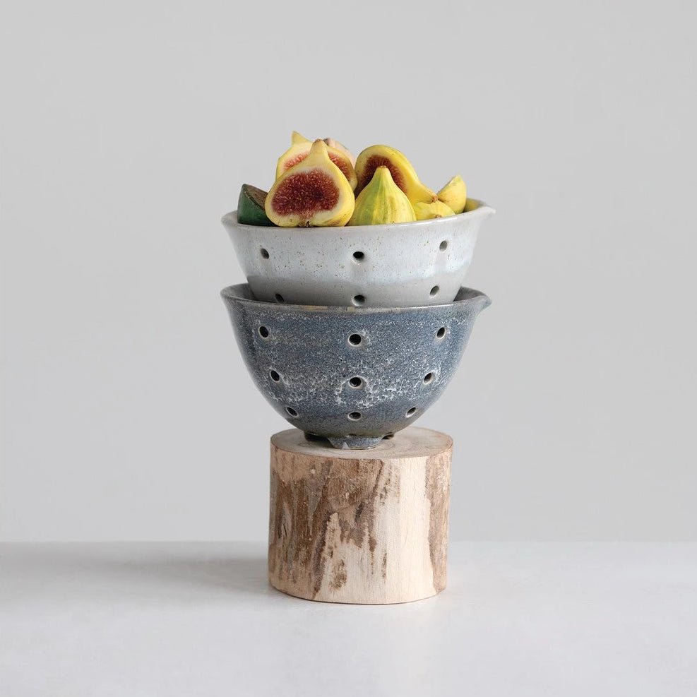 Berry Bowl - Merry PigletsCreative Co - Op
