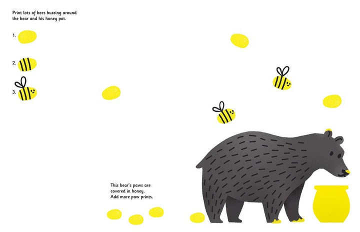Animals Fingerprint Activity Book