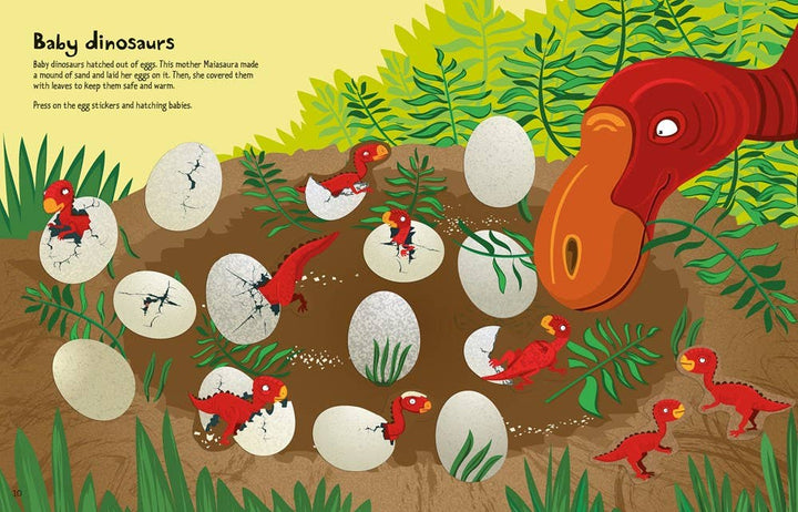 Big Dinosaur Sticker Book - Merry PigletsHarperCollins