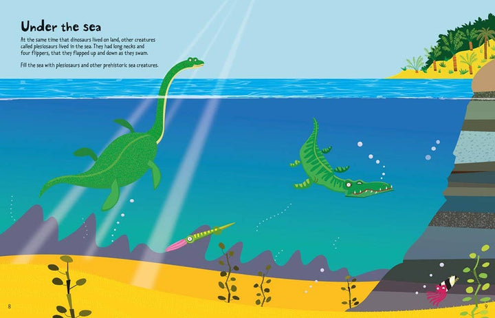 Big Dinosaur Sticker Book - Merry PigletsHarperCollins