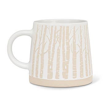 Birch Trees Mug - Merry PigletsAbbott