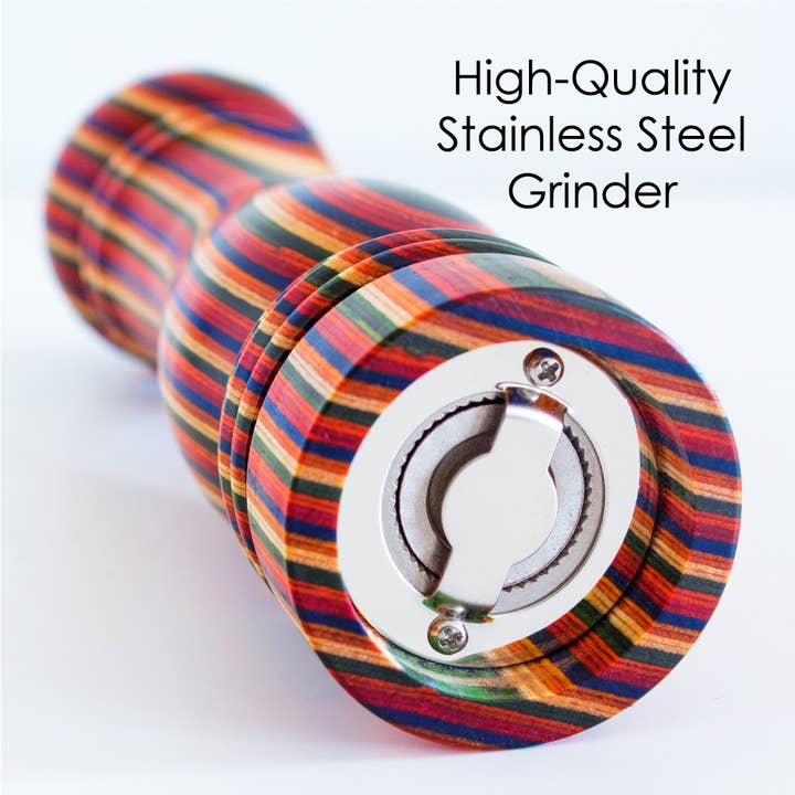 Birch Wood Pepper Grinder - Merry PigletsTotally Bamboo