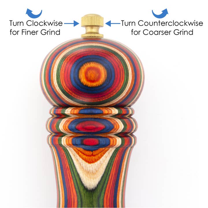 Birch Wood Pepper Grinder - Merry PigletsTotally Bamboo