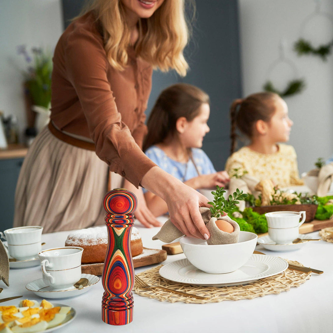 Birch Wood Salt Shaker - Merry PigletsTotally Bamboo