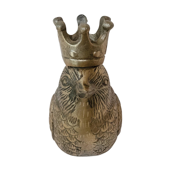 Bird with Crown Wall Decor - Merry PigletsCreative Co-Op