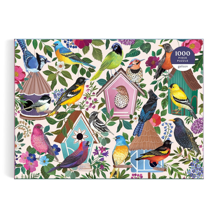 Birdhouse Lane 1000 Piece Puzzle - Merry PigletsGalison