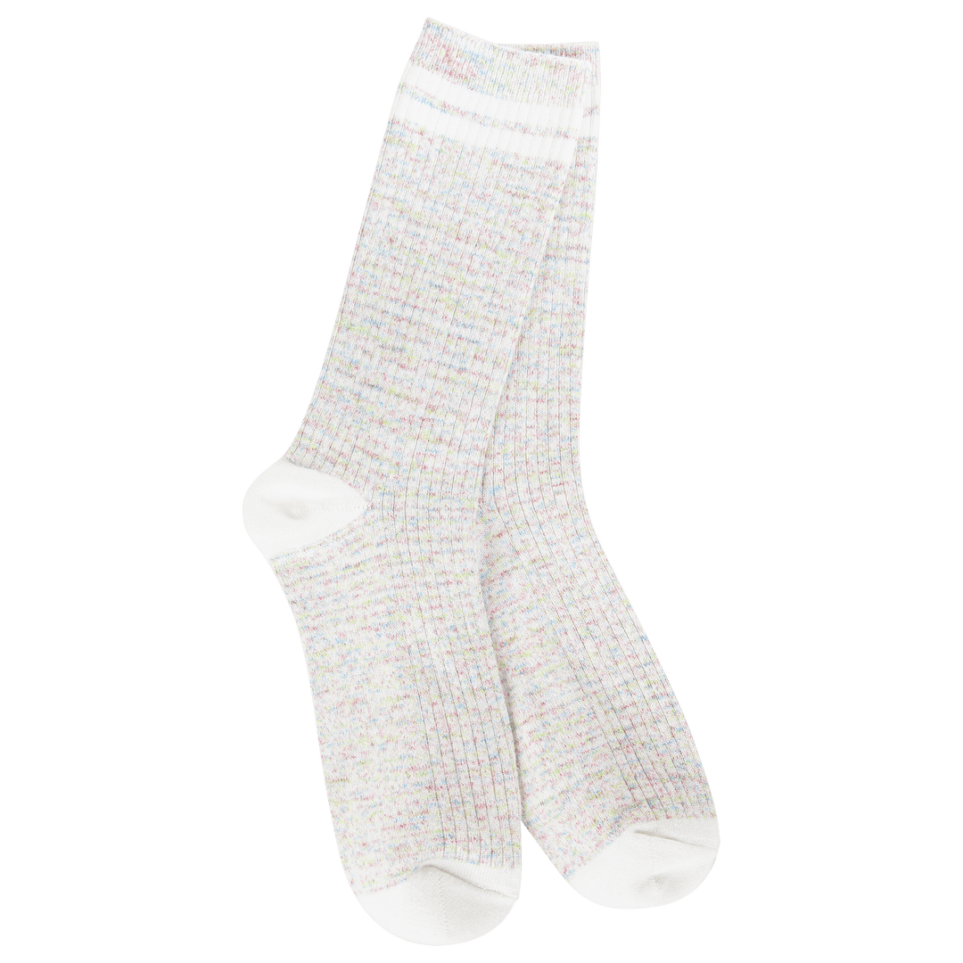 Birthday Cake Light Weight Crew Socks - Merry PigletsWorld's Softest Socks