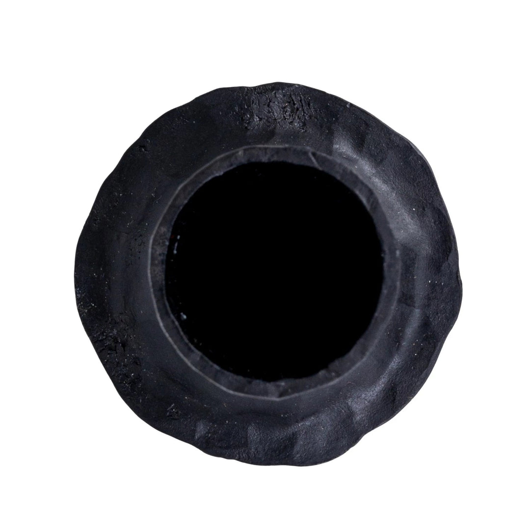 Black Cast Iron Taper Holder - Merry PigletsCreative Co - Op
