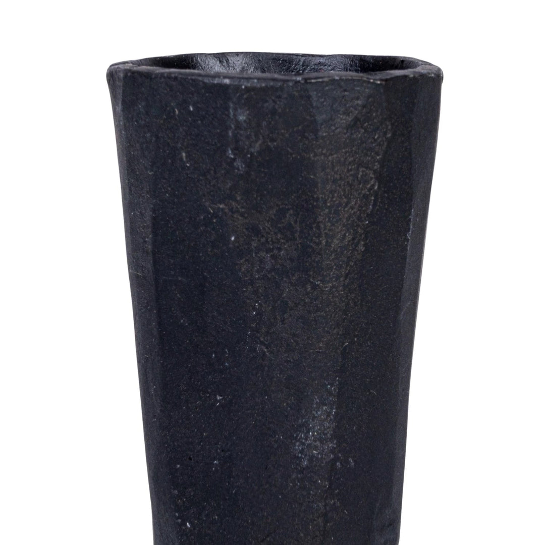 Black Cast Iron Taper Holder - Merry PigletsCreative Co - Op
