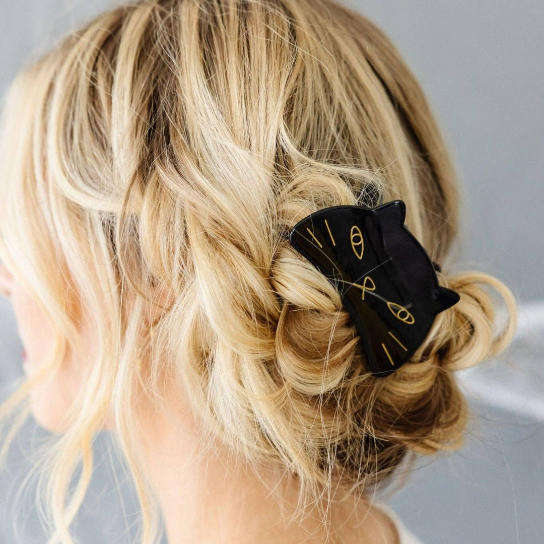 Black Cat Claw Clip - Merry PigletsShop Andi