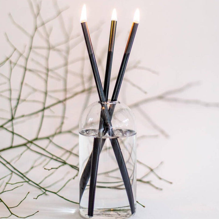 Black Everlasting Candle Set - Merry PigletsEverlasting Candle Co.