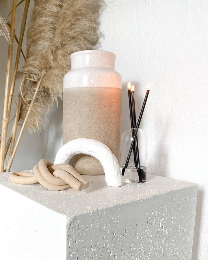 Black Everlasting Candle Set - Merry PigletsEverlasting Candle Co.