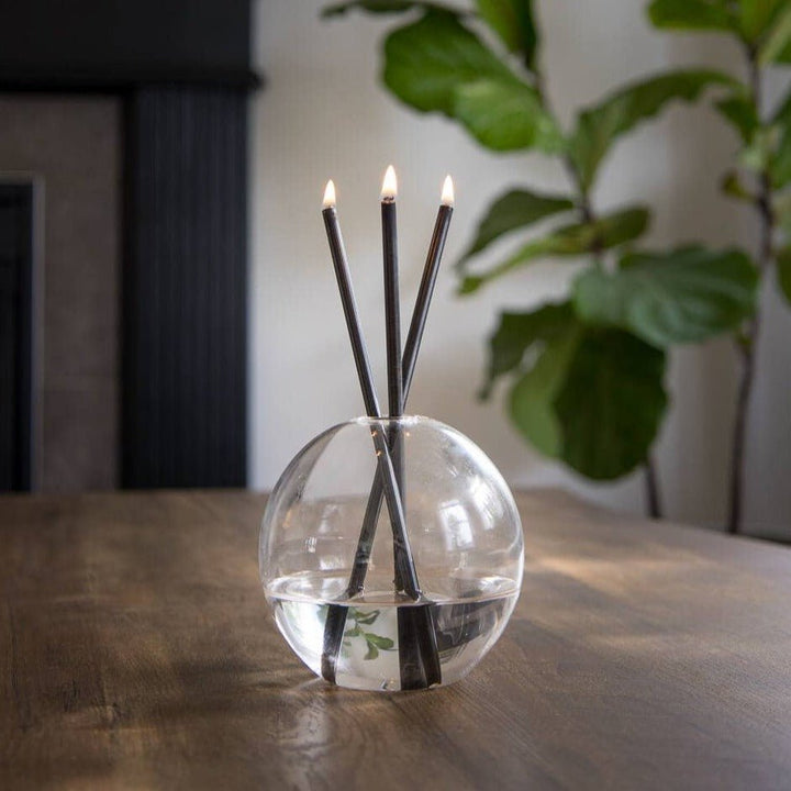 Black Everlasting Candle Set - Merry PigletsEverlasting Candle Co.