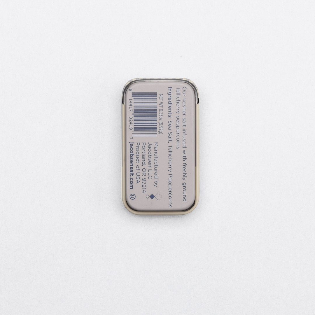 Black Pepper Infused Sea Salt - Merry PigletsJacobsen Salt Co.