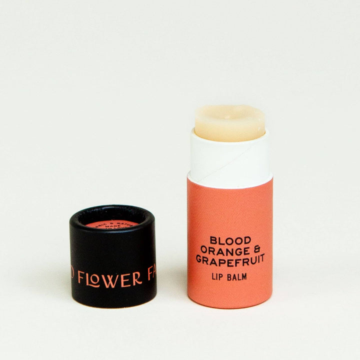Blood Orange & Grapefruit Lip Balm - Merry PigletsGood Flower Farm