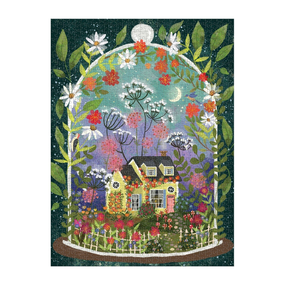 Bloomarium 1000 Piece Puzzle - Merry PigletsGalison