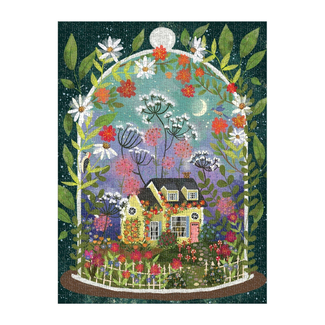 Bloomarium 1000 Piece Puzzle - Merry PigletsGalison