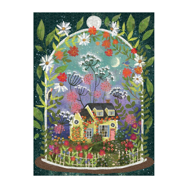 Bloomarium 1000 Piece Puzzle - Merry PigletsGalison