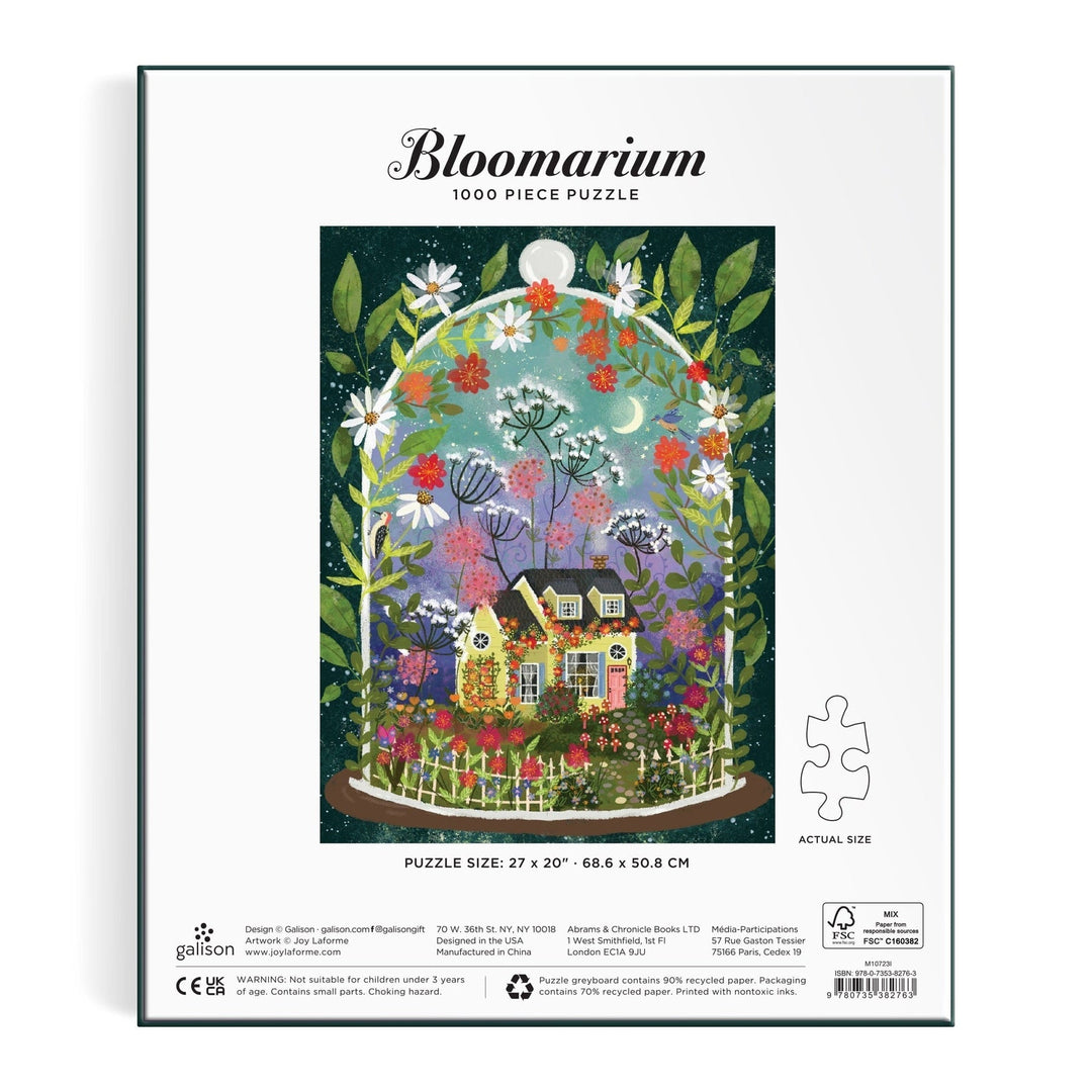 Bloomarium 1000 Piece Puzzle - Merry PigletsGalison