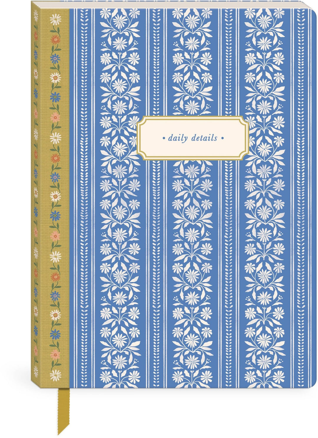 Blue Stripe Daily Details Journal - Merry PigletsLady Jayne