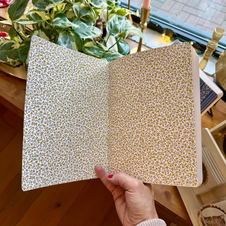 Blue Stripe Daily Details Journal - Merry PigletsLady Jayne