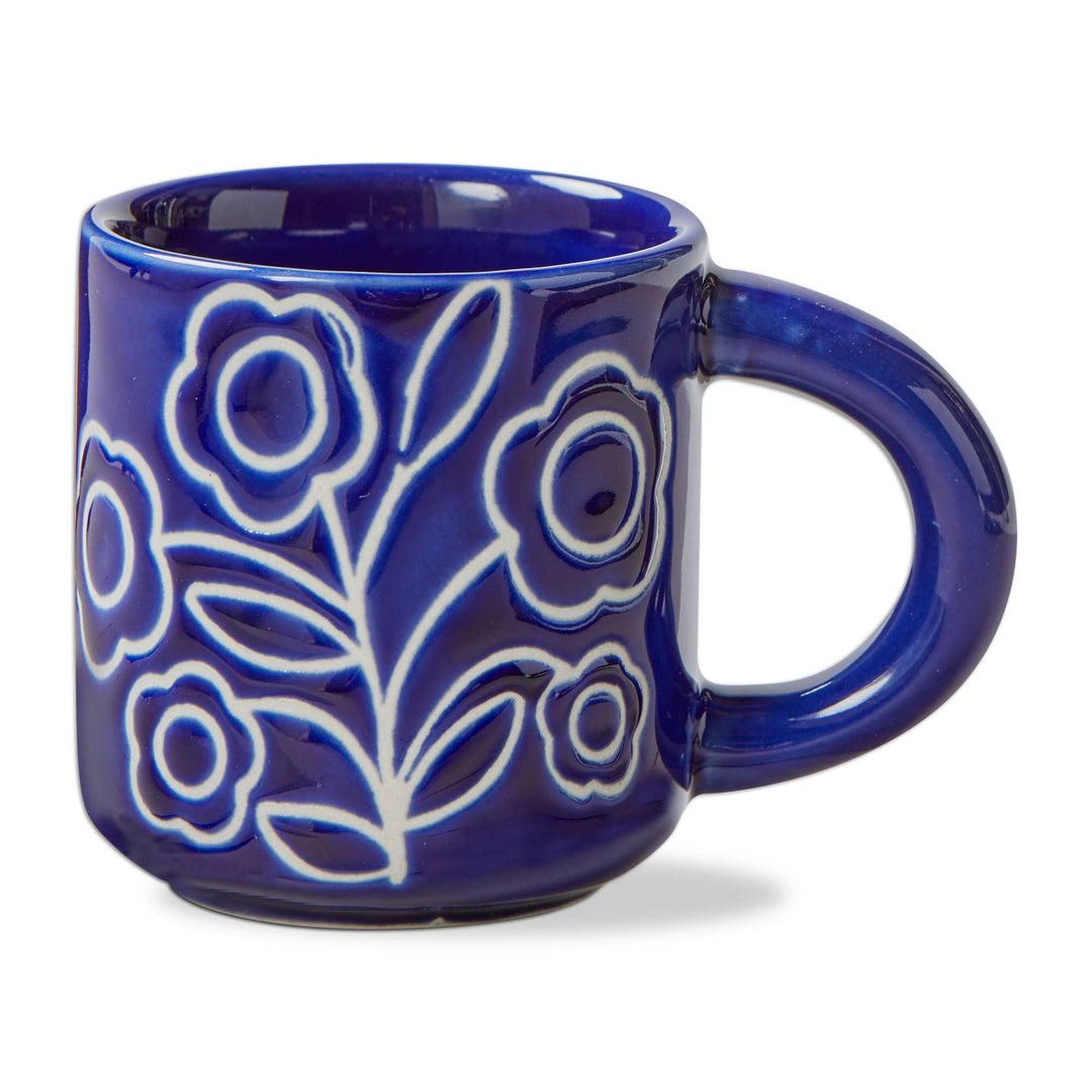 Blue Zoey Espresso Cup - Merry Pigletstag