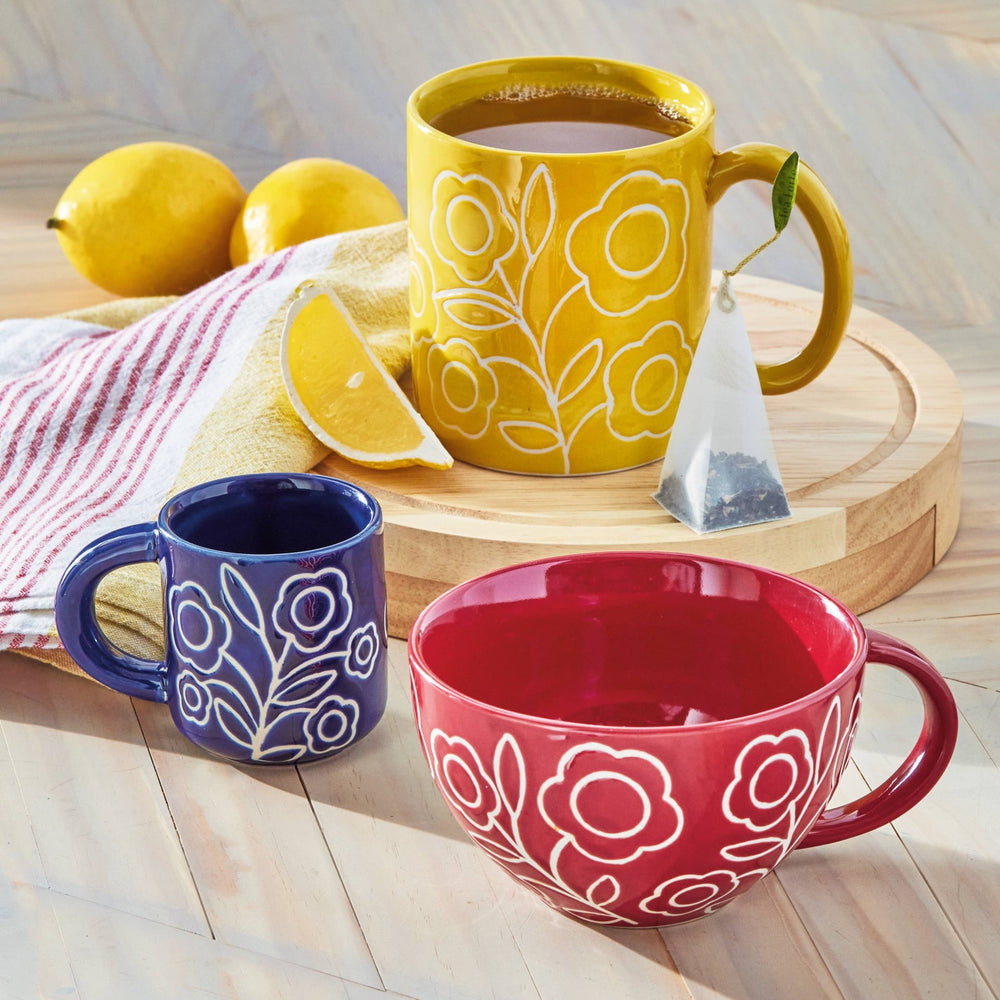 Blue Zoey Espresso Cup - Merry Pigletstag