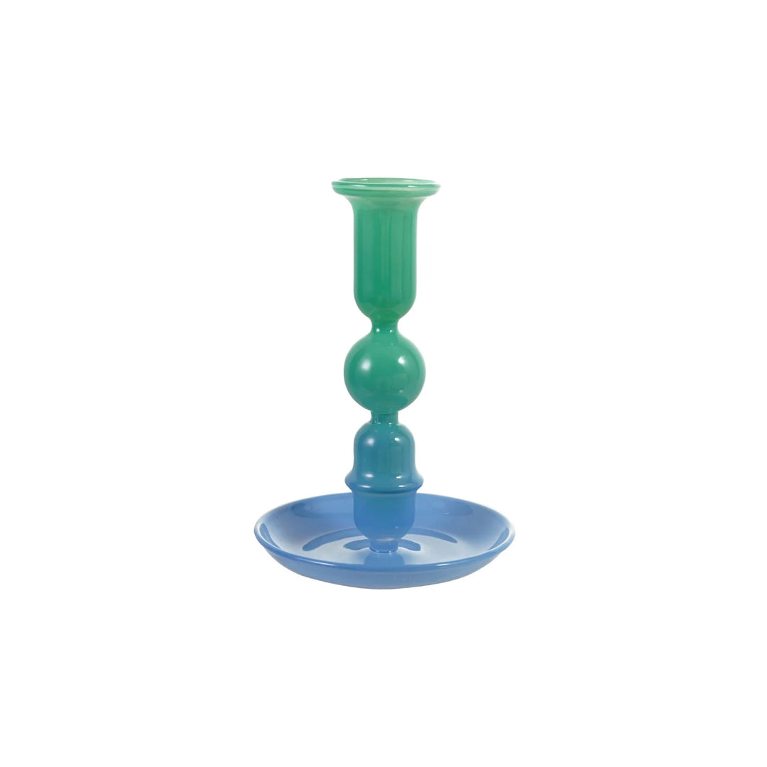 Glass Two-Tone Taper Holder