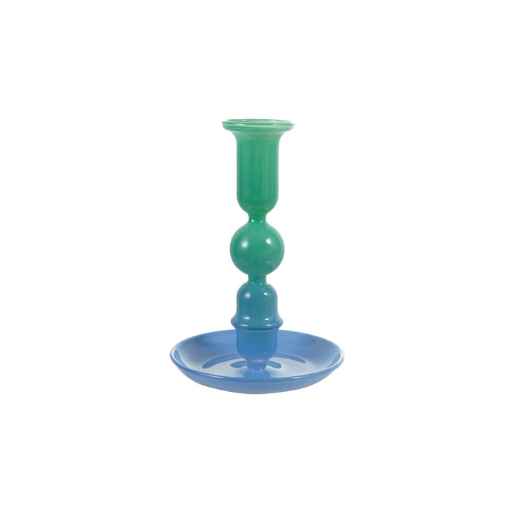 Glass Two-Tone Taper Holder