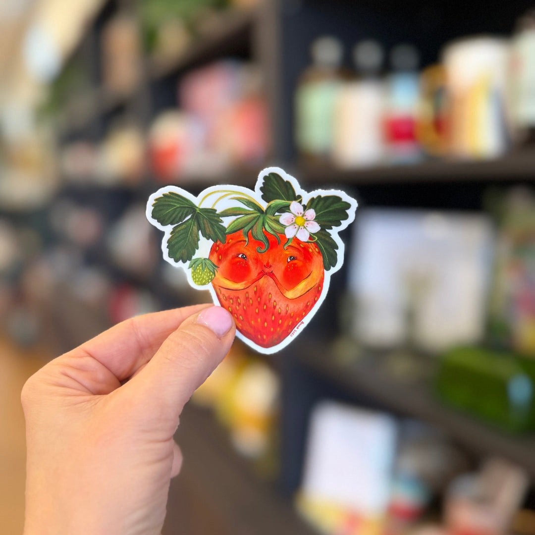 Blushing Berry Sticker - Merry PigletsAnna Seed