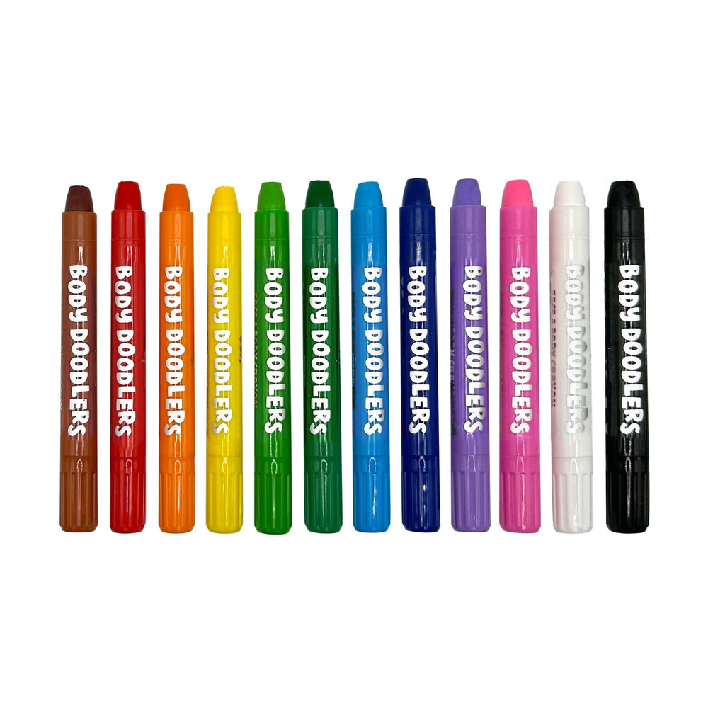 Body Doodlers: Face & Body Crayons - Merry PigletsOOLY