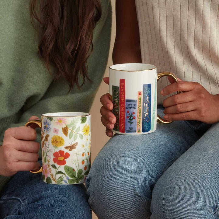 Book Club Porcelain Mug - Merry PigletsRifle Paper Co.