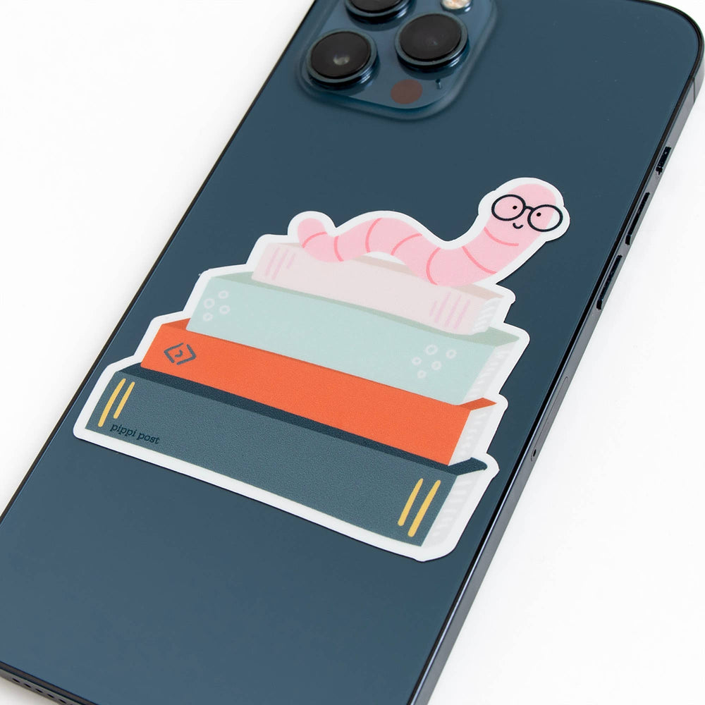 Bookworm Sticker - Merry PigletsPippi Post