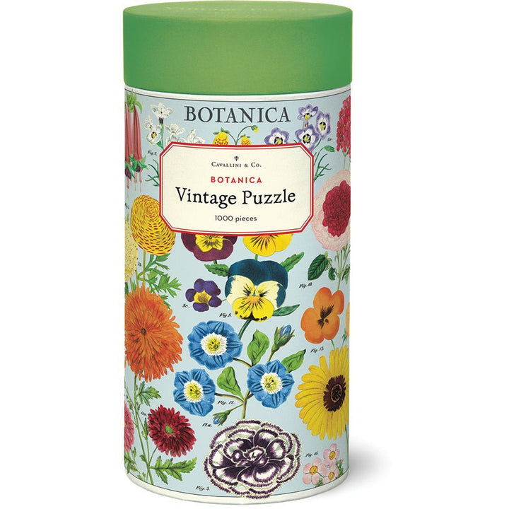 Botanica 1000 Piece Puzzle - Merry PigletsCavallini Papers & Co.