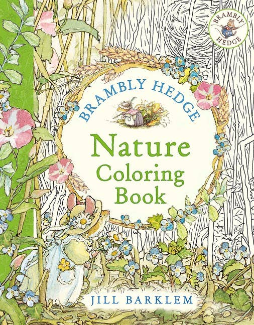 Brambly Hedge Nature Coloring Book - Merry PigletsHarperCollins