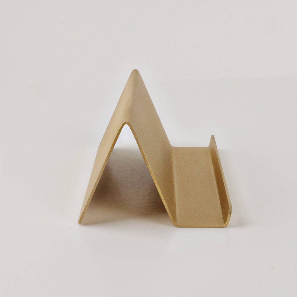 Brass Card Holder - Merry Pigletsemily lex studio
