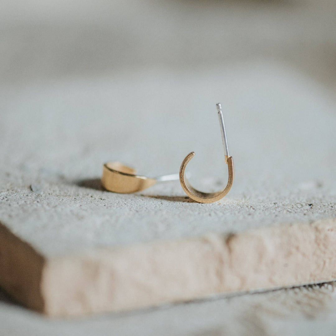 Brass Pisa Hoops - Merry PigletsCommonform