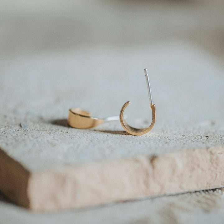 Brass Pisa Hoops - Merry PigletsCommonform