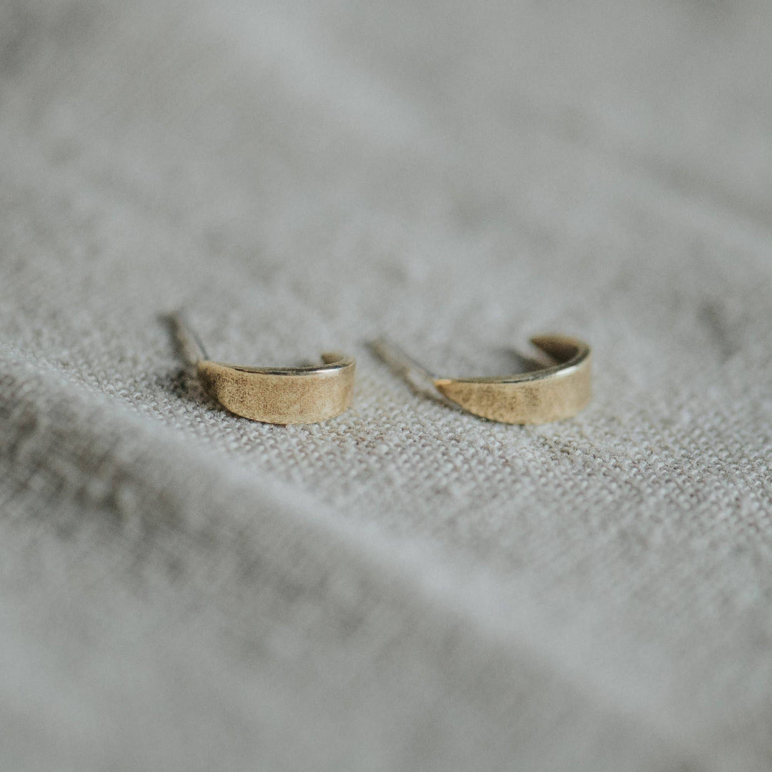 Brass Pisa Hoops - Merry PigletsCommonform