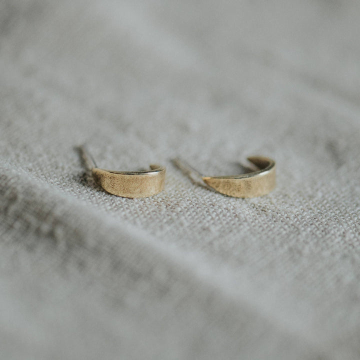 Brass Pisa Hoops - Merry PigletsCommonform