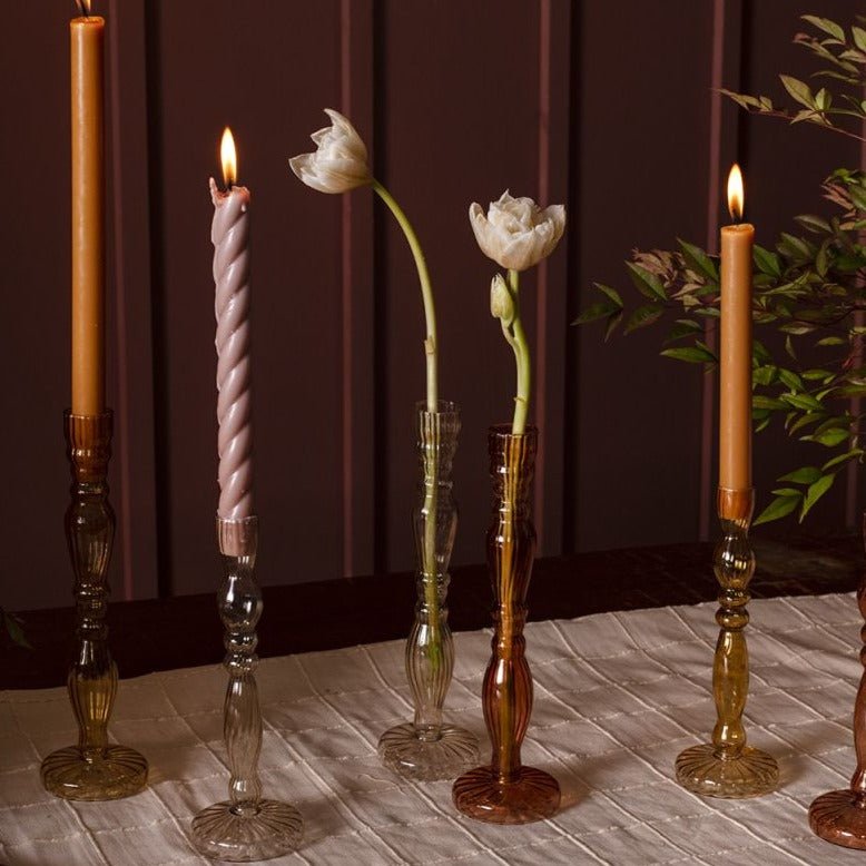 Budvase / Candle Holder - Tall - Merry PigletsAccent Decor