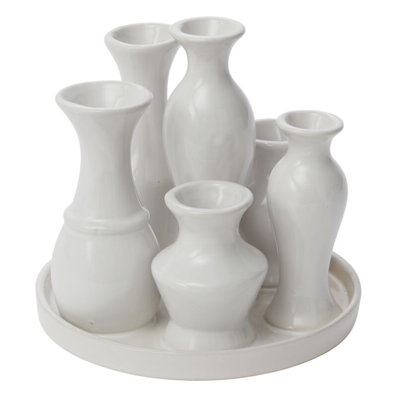 Budvase Collection - Merry PigletsAccent Decor