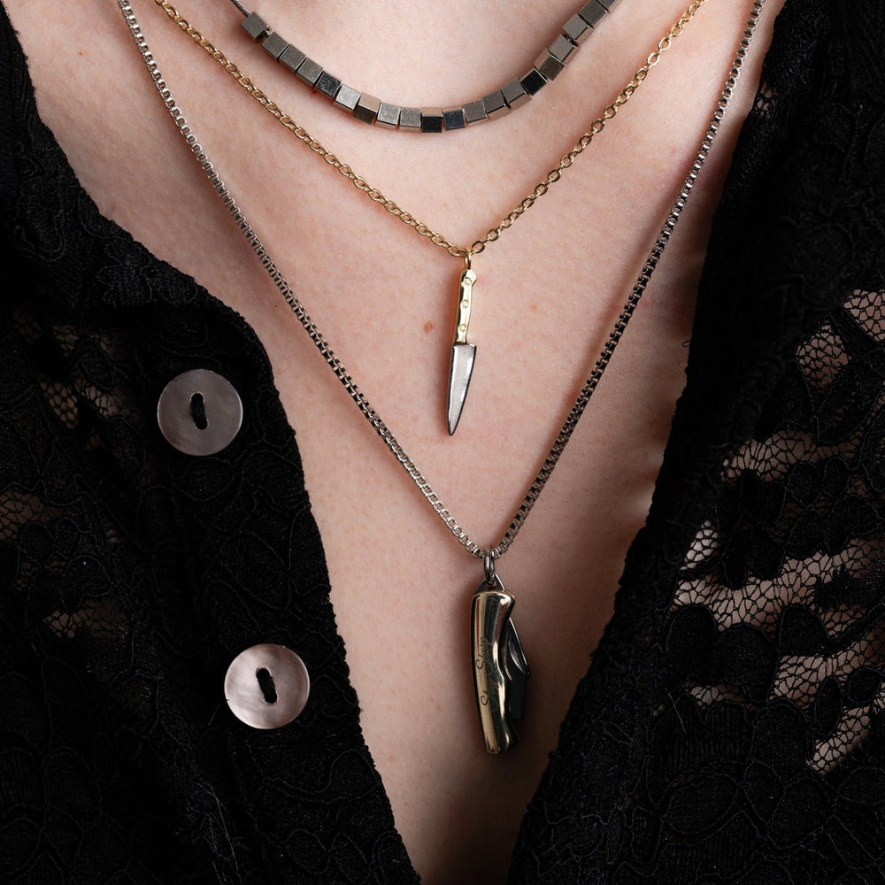 Butcher Charm Necklace - Merry PigletsLarissa Loden