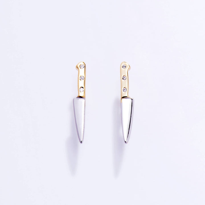 Butcher Knife Stud Earrings - Merry PigletsLarissa Loden