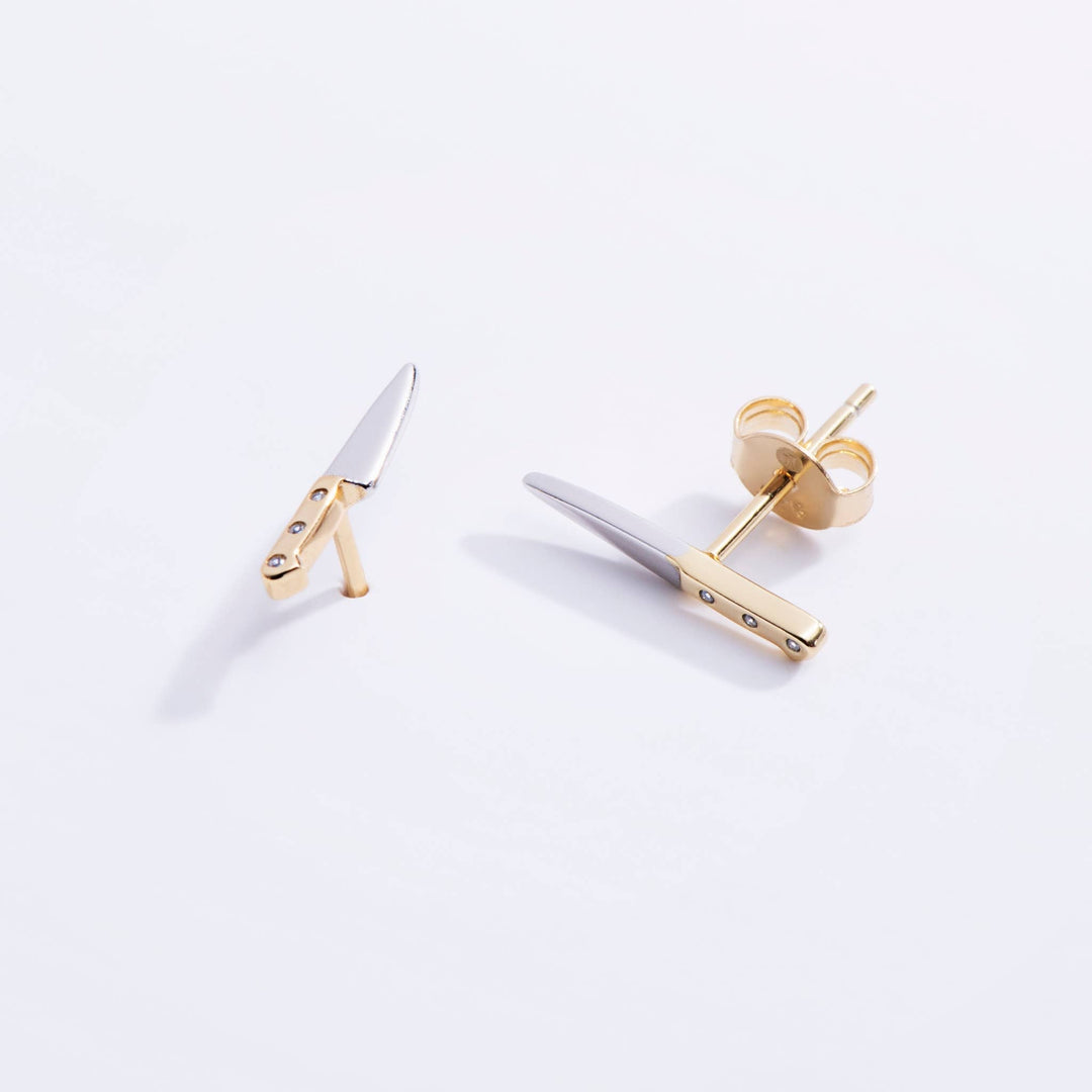 Butcher Knife Stud Earrings - Merry PigletsLarissa Loden