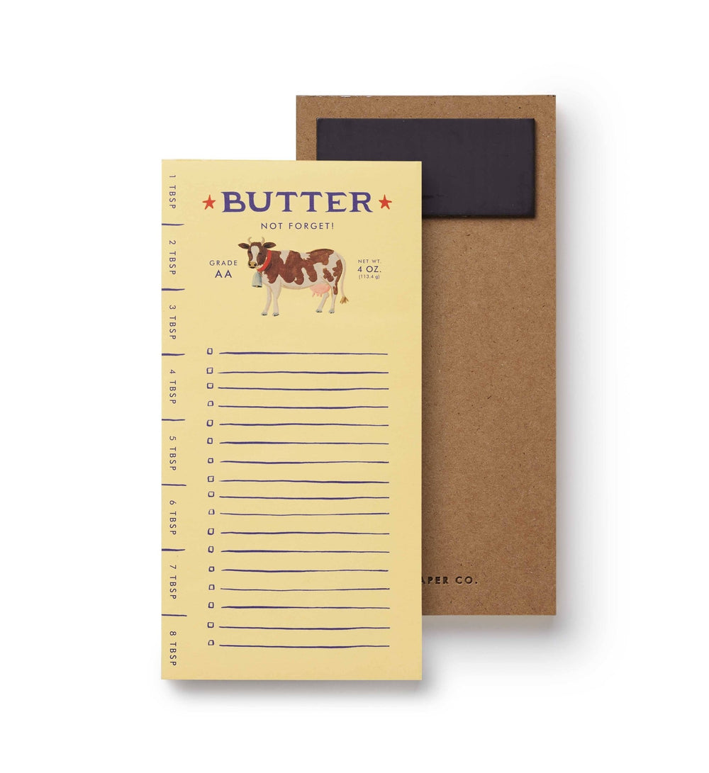 Butter Not Forget Market Pad - Merry PigletsRifle Paper Co.