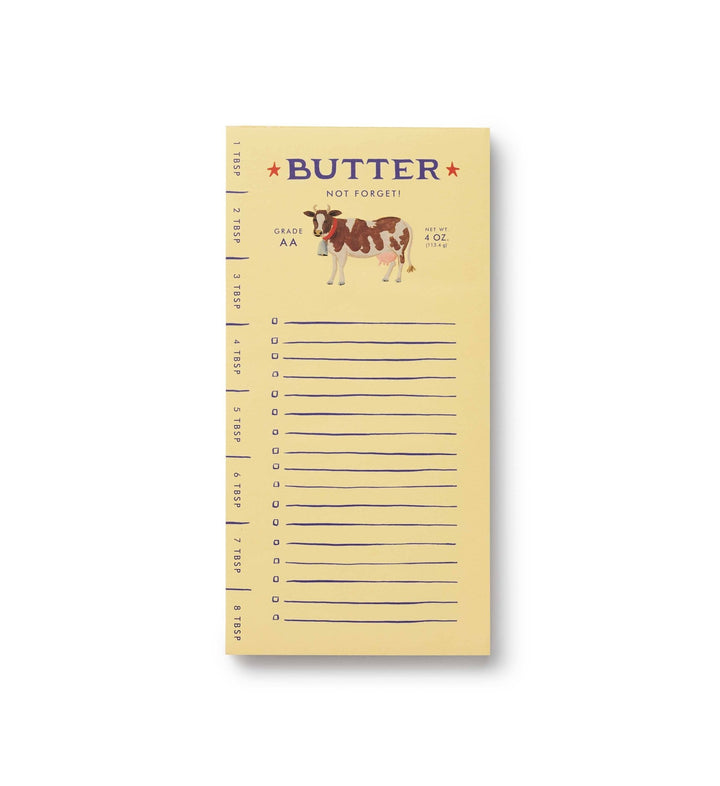 Butter Not Forget Market Pad - Merry PigletsRifle Paper Co.