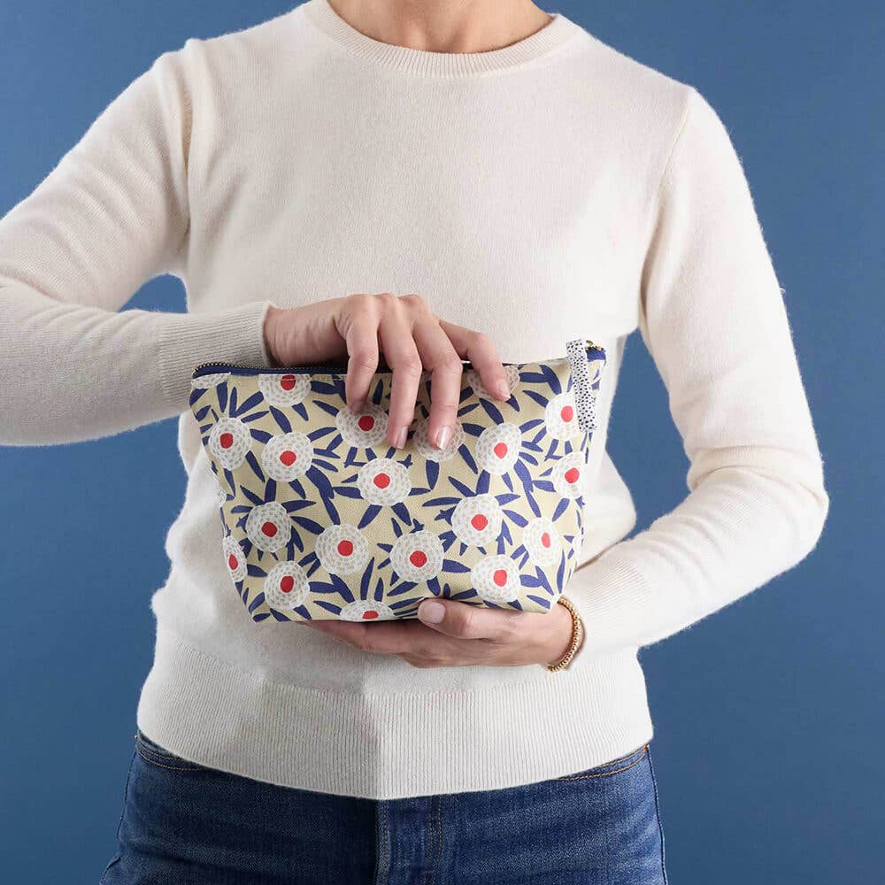 Buttercup Blooms Canvas Pouch - Merry Pigletsrockflowerpaper